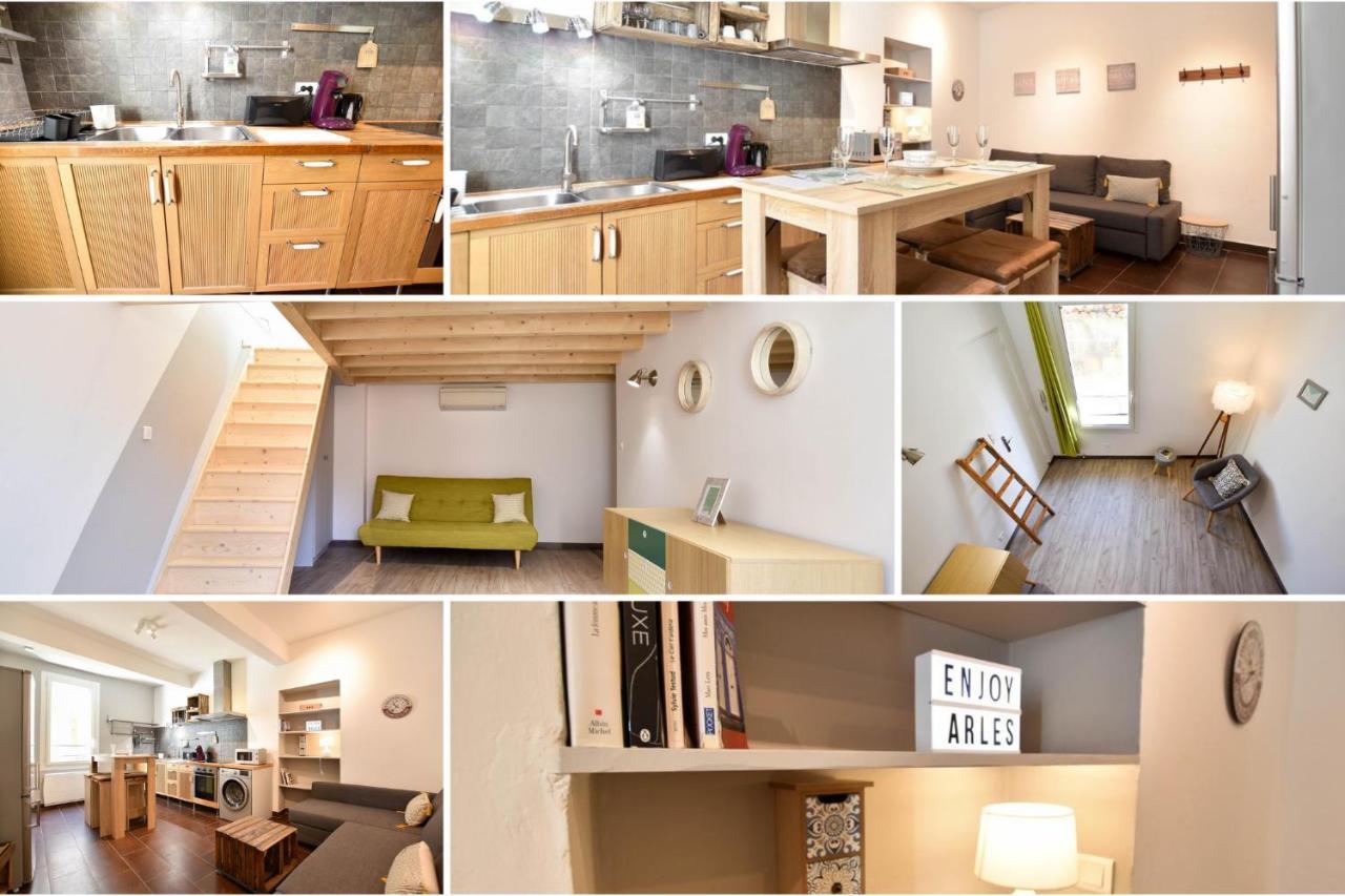 Succes - Tres Beau Duplex- Coeur D'Arles- Climatisationアパートメント エクステリア 写真